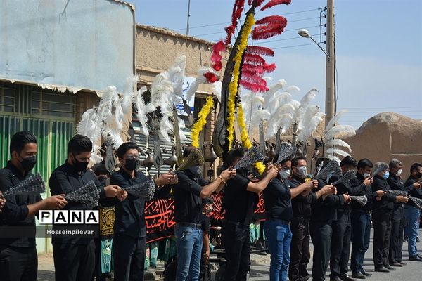 صبح عاشورا در هیات  محبان شهرستان خوسف