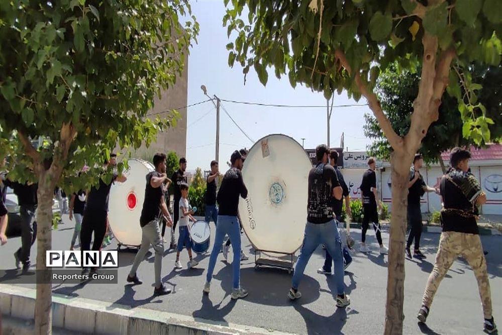 عزاداری عاشورای حسینی در البرز