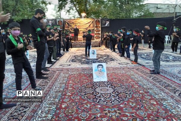 شب عاشورا در هیات نوجوانان کانون لقمان کاشمر