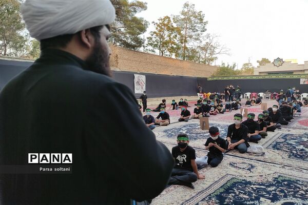 شب عاشورا در هیات نوجوانان کانون لقمان کاشمر