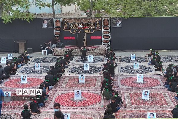 شب عاشورا در هیات نوجوانان کانون لقمان کاشمر