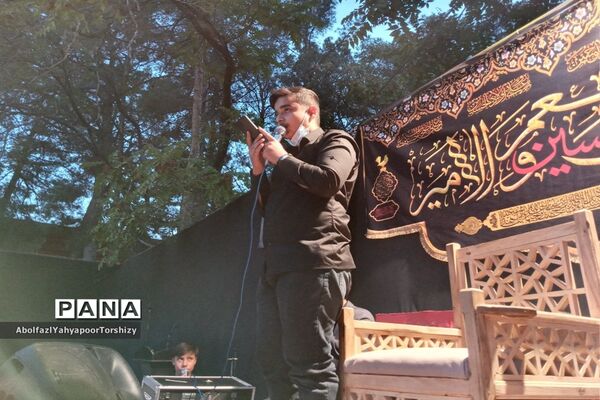 شب عاشورا در هیات نوجوانان کانون لقمان کاشمر
