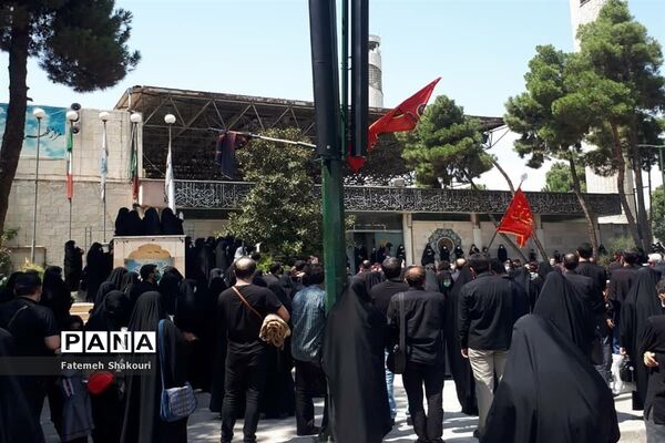 عزاداری عاشقان سیدالشهدا(ع) در دانشگاه تهران