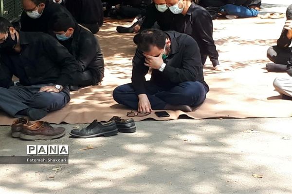 عزاداری عاشقان سیدالشهدا(ع) در دانشگاه تهران