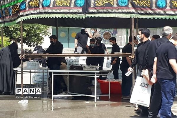 عزاداری عاشقان سیدالشهدا(ع) در دانشگاه تهران