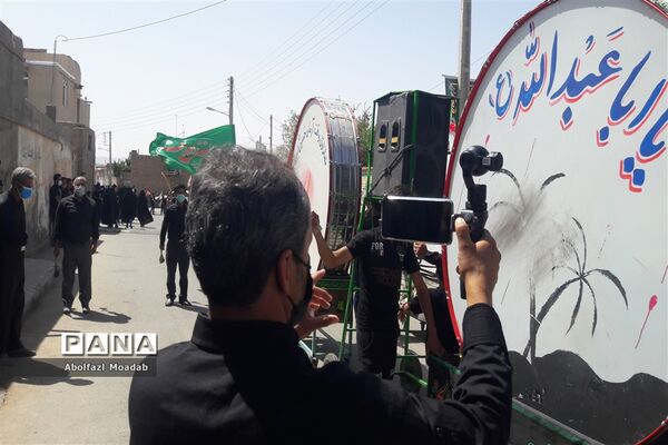 عاشورای حسینی در حسینیه روستای دهنو در خلیل آباد