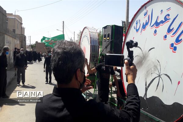 عاشورای حسینی در حسینیه روستای دهنو در خلیل آباد