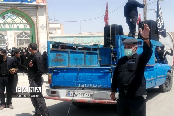 عاشورای حسینی در حسینیه روستای دهنو در خلیل آباد