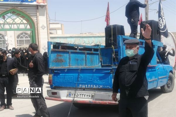 عاشورای حسینی در حسینیه روستای دهنو در خلیل آباد