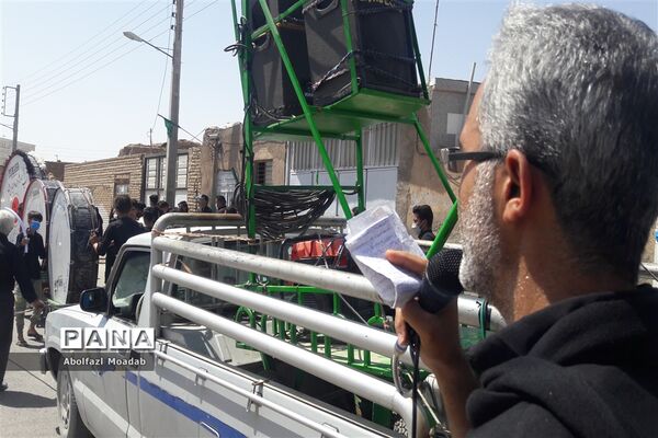 عاشورای حسینی در حسینیه روستای دهنو در خلیل آباد