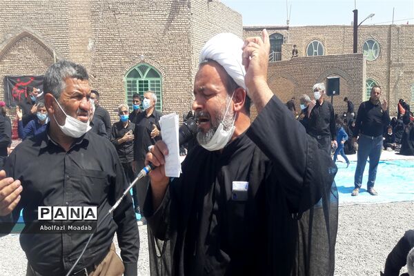 عاشورای حسینی در حسینیه روستای دهنو در خلیل آباد