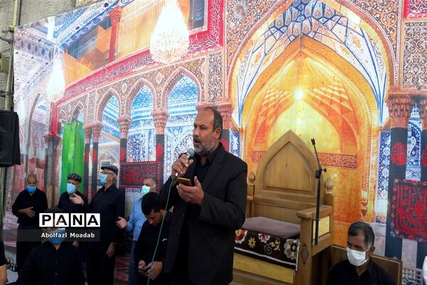 عاشورای حسینی در حسینیه روستای دهنو در خلیل آباد
