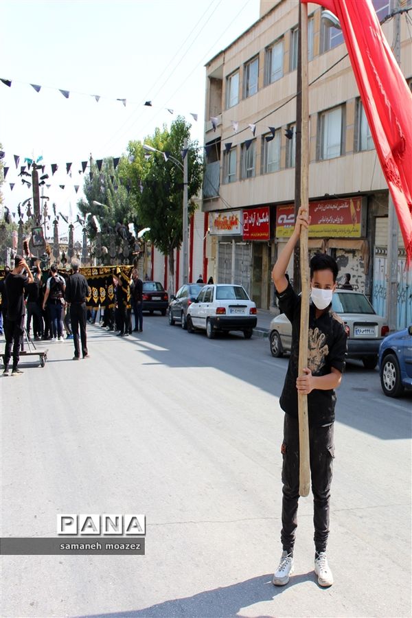 کرمانشاه سوگوار و سیاهپوش در عاشورای حسینی
