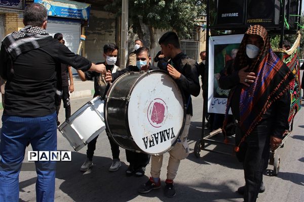 کرمانشاه سوگوار و سیاهپوش در عاشورای حسینی