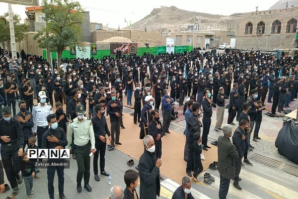 مراسم عزاداری عاشورای حسینی در شهرستان سربیشه