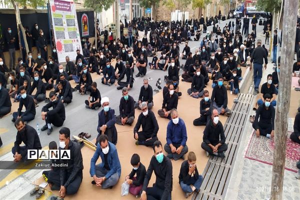 مراسم عزاداری عاشورای حسینی در شهرستان سربیشه