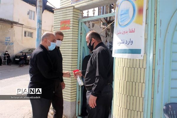 مراسم عزاداری عاشورای حسینی در شهرستان گلوگاه