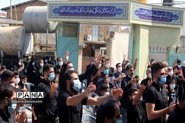 مراسم عزاداری عاشورای حسینی در شهرستان گلوگاه