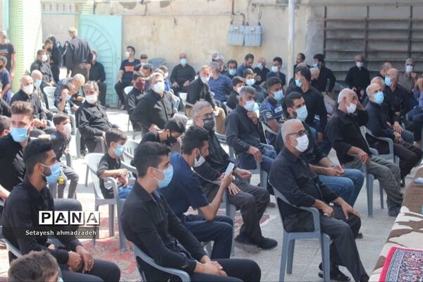 مراسم عزاداری عاشورای حسینی در شهرستان گلوگاه