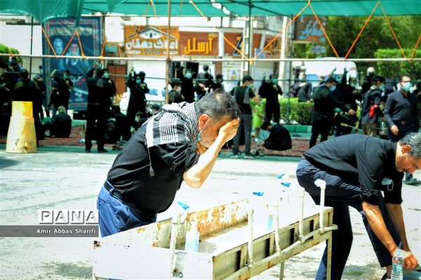 تجمع هیات مذهبی  مساجداهواز در  روز عاشورا