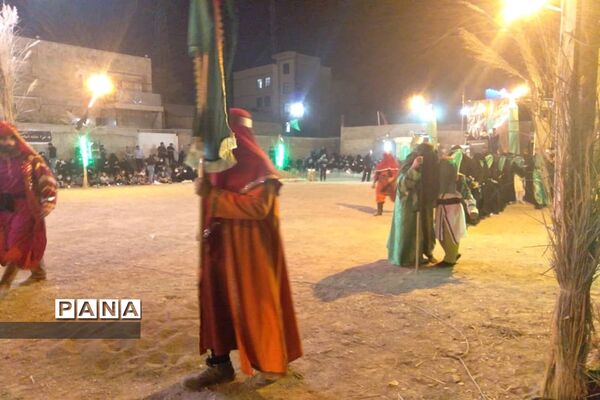 مراسم تعزیه خوانی در شب شام غریبان