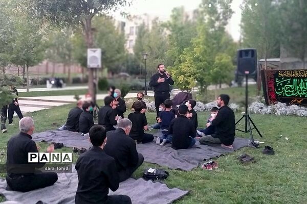 عزاداری عاشقان سیدالشهدا(ع) در پردیس