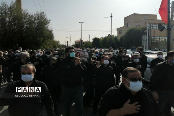 تشییع پیکر پیشکسوت آموزش و پرورش قم مرحوم «سید محسن هاشمی»