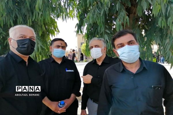 تشییع پیکر پیشکسوت آموزش و پرورش قم مرحوم «سید محسن هاشمی»