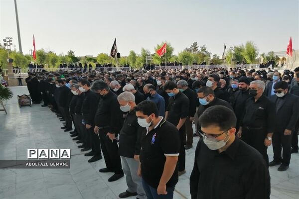تشییع پیکر پیشکسوت آموزش و پرورش قم مرحوم «سید محسن هاشمی»