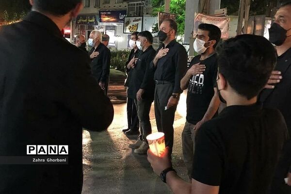 مراسم شام غریبان امام حسین(ع)در شهرستان دماوند