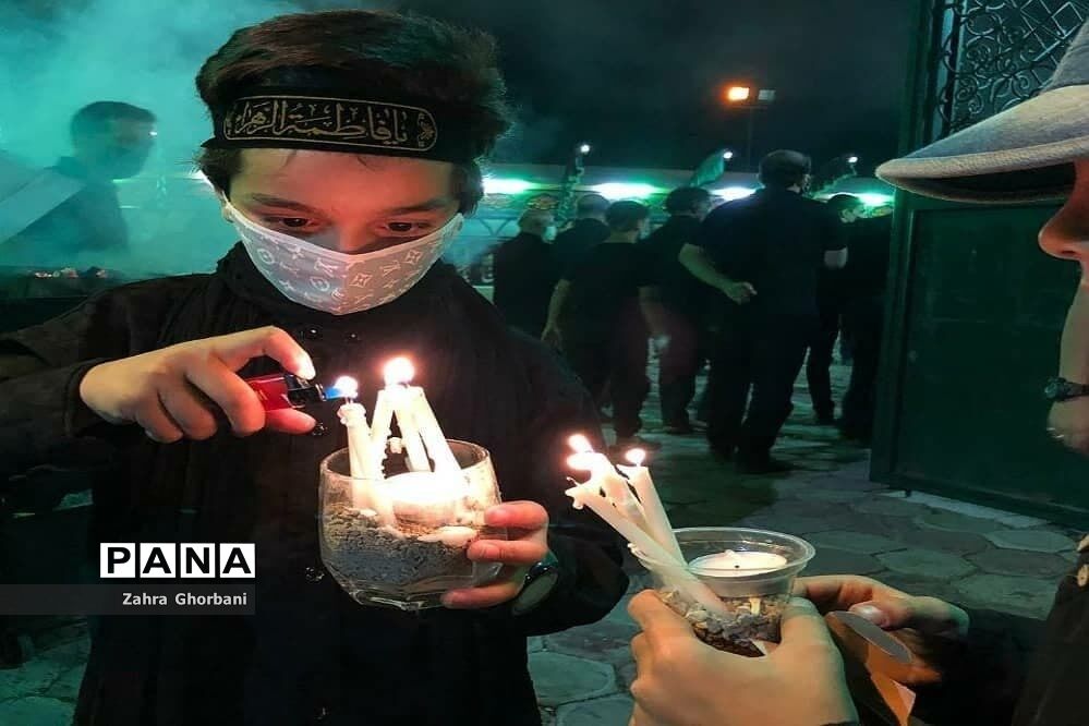 مراسم شام غریبان امام حسین(ع)در شهرستان دماوند