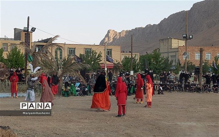 حرکت قافله خورشید در شهرستان بن