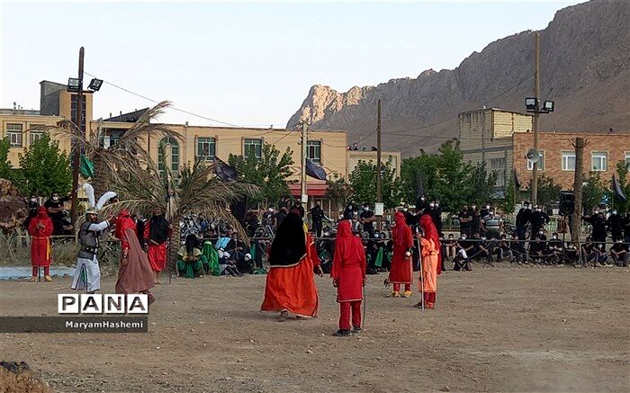 حرکت قافله خورشید در شهرستان بن