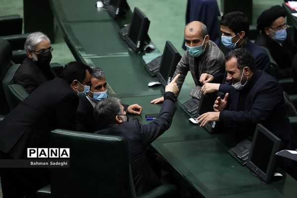 جلسه بررسی صلاحیت وزرای پیشنهادی دولت سیزدهم در مجلس