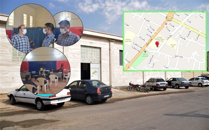 آغاز به کار سومین مرکز واکسیناسیون بیماری کرونا در جهرم