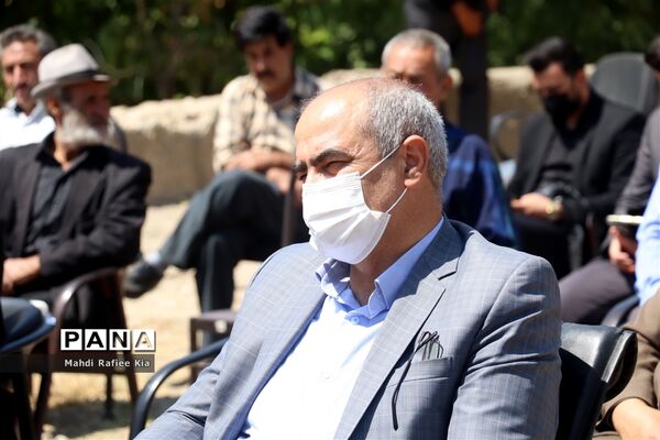 آیین کلنگ زنی مدرسه خیر ساز  دکتر حمید عبدالله زاده