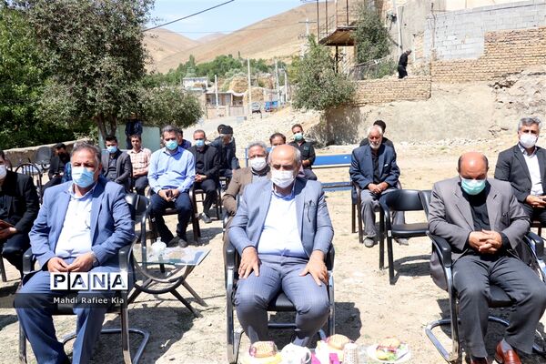 آیین کلنگ زنی مدرسه خیر ساز  دکتر حمید عبدالله زاده