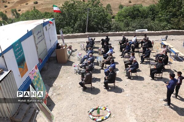 آیین کلنگ زنی مدرسه خیر ساز  دکتر حمید عبدالله زاده