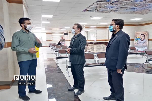 افتتاح مرکز واکسیناسیون درمانگاه مدافعان حرم شهرستان بهارستان