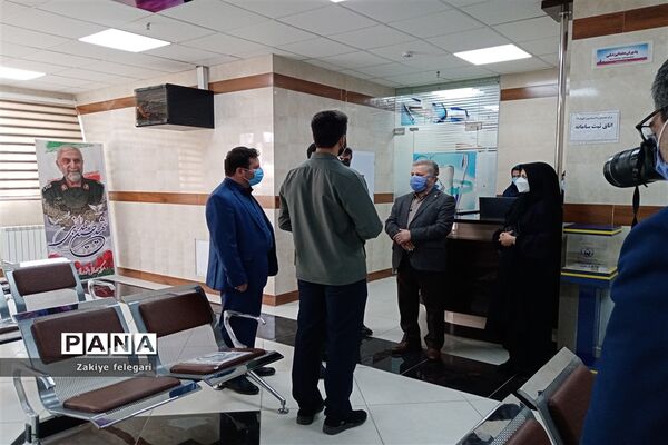 افتتاح مرکز واکسیناسیون درمانگاه مدافعان حرم شهرستان بهارستان