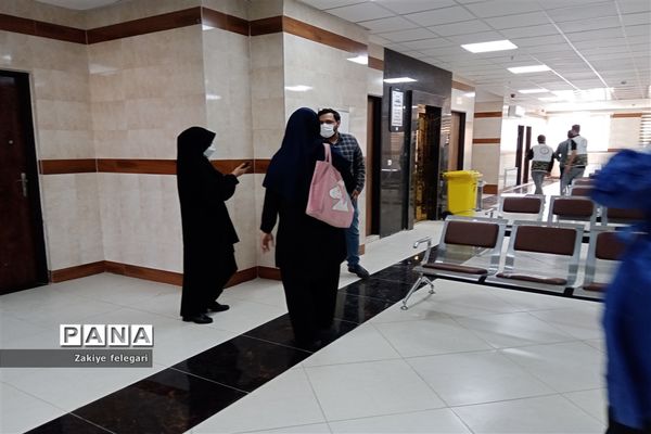 افتتاح مرکز واکسیناسیون درمانگاه مدافعان حرم شهرستان بهارستان