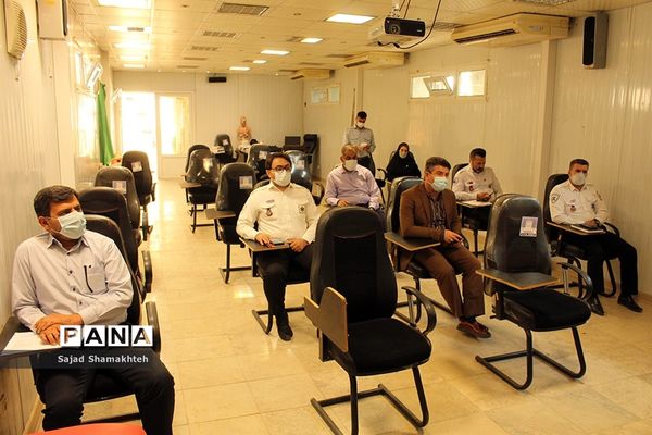 آیین گرامیداشت روز پزشک در مرکز اورژانس استان خوزستان