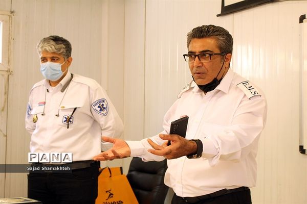 آیین گرامیداشت روز پزشک در مرکز اورژانس استان خوزستان