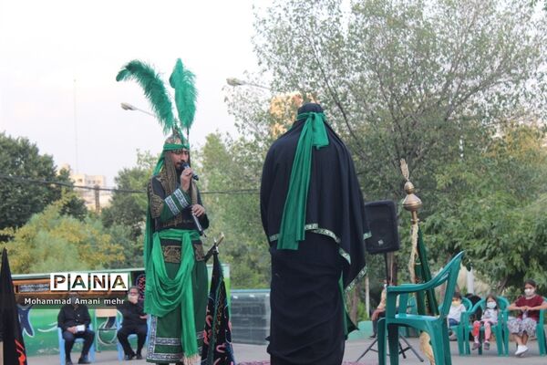 برگزاری تعزیه گروه حضرت علی اکبر(ع) درکانون قدس