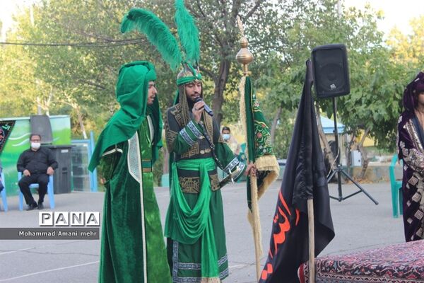 برگزاری تعزیه گروه حضرت علی اکبر(ع) درکانون قدس
