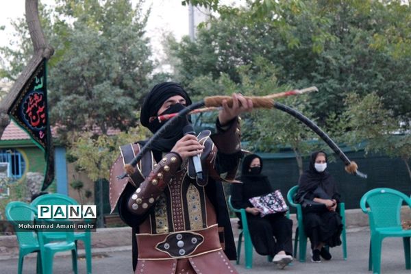 برگزاری تعزیه گروه حضرت علی اکبر(ع) درکانون قدس
