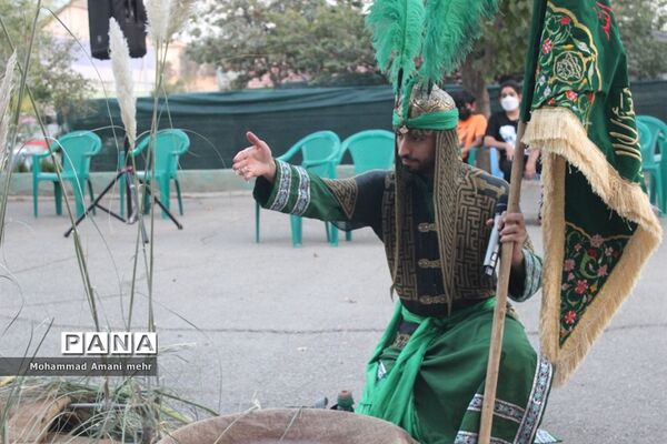 برگزاری تعزیه گروه حضرت علی اکبر(ع) درکانون قدس