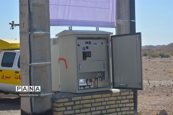 تامین برق روستای کلاته شیخ در شهرستان خوسف