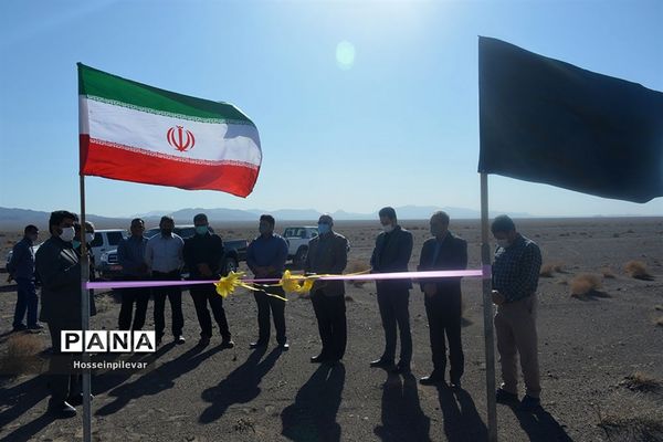 پروژه نهالکاری در منطقه شهرستان خور