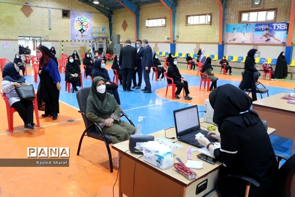 واکسیناسیون فرهنگیان در ارومیه